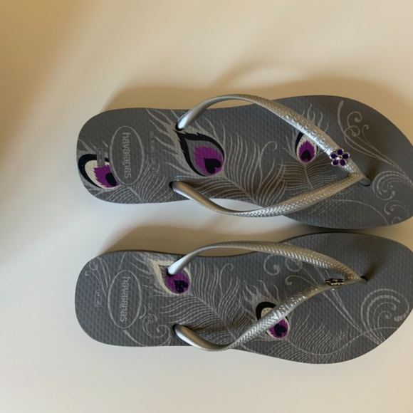 HAVAIANAS NWOT SLIM FLIP FLOPS - Picture 2 of 3